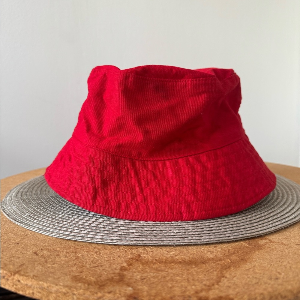 Red Bucket Hat